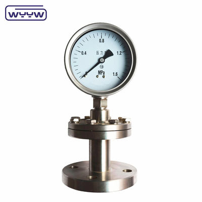 100 mm Diafragma afdichting Drukmeter verbinding Bottom Montage type Directe onderkant of achterkant