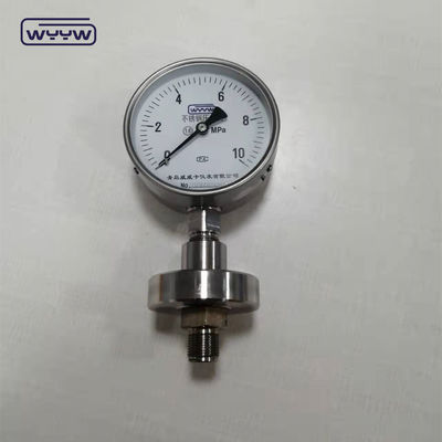 Direct onderaan monteren diafragma druk meetapparaat 1/4 1/2 &quot; inch NPT BSP verbindingsgrootte