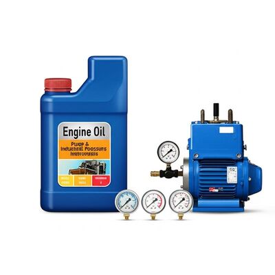 Vloeistofgevulde drukmeter en manometer van roestvrij staal voor industriële toepassingen van 0-100 PSI