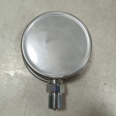 4-inch 100mm vloeistof gevulde hydraulische drukmeter met 0-2.5MPa/0-25kgf/cm2 bereik en schokbestendig ontwerp