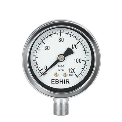 4-inch Elektrische Contactdrukmeter met 0-0.6MPa Bereik en Schakelmeter Combo