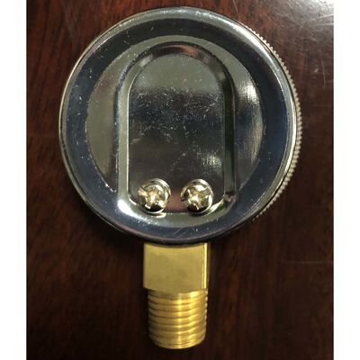 2-inch zuurstofdrukmeter met 0-4000 PSI-bereik Zuurstofveilig gecertificeerd voor toepassingen op aardgas en LPG