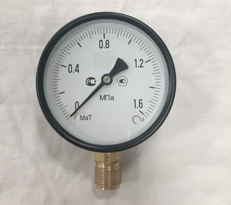 Gecertificeerde manometer РСТ СТ. Zware hoge drukmeter, precieze drukmeter, hydraulische drukmeter van fabrikant.