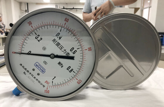 Drukmanometer Duurzaam Industrieel Drukmeting 1 Jaar Gecertificeerde Nauwkeurige Resultaten