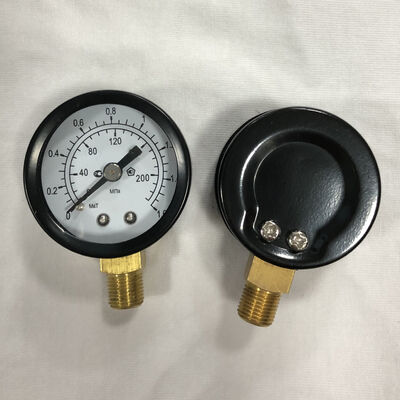 Minus 40 graden Fahrenheit tot 140 graden Fahrenheit Bourdon buis drukmeter Fosfor Brons buis materiaal prestaties bieden